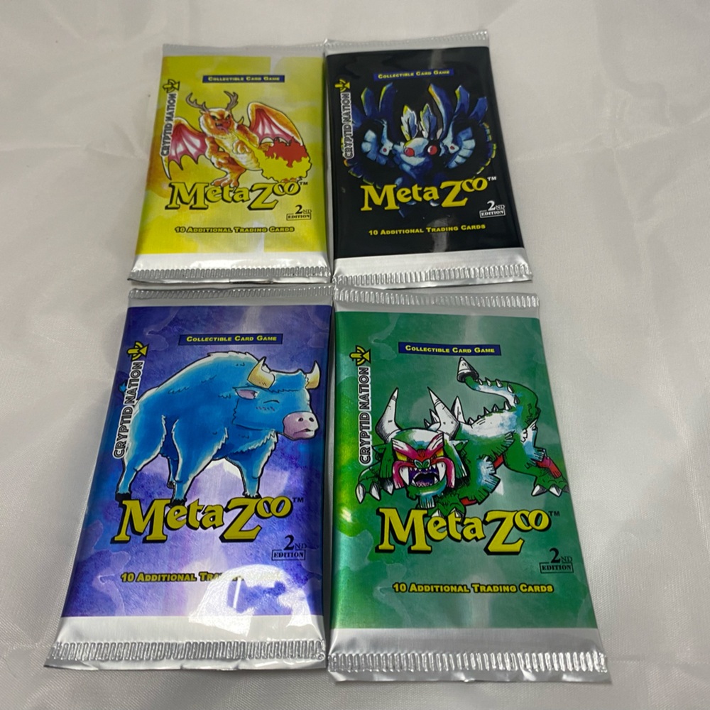 One MetaZoo Cryptid Nation 2nd Second Edition Booster Pack New